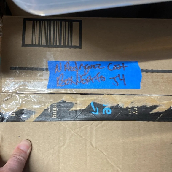 NWT Narciso Rodriguez Design Nation Wool Blend Blue Belted Coat L - Picture 7 of 7